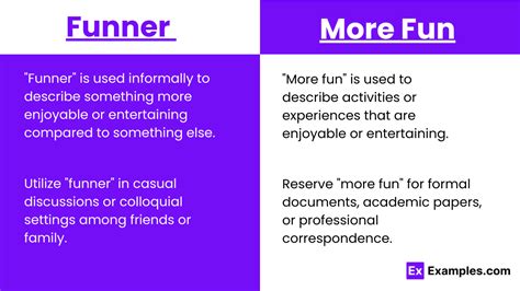 funner vs more fun